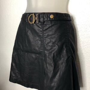 Free People Faux Leather Skirts